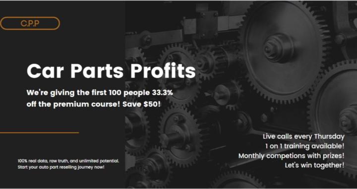 Car Part Profits Premium