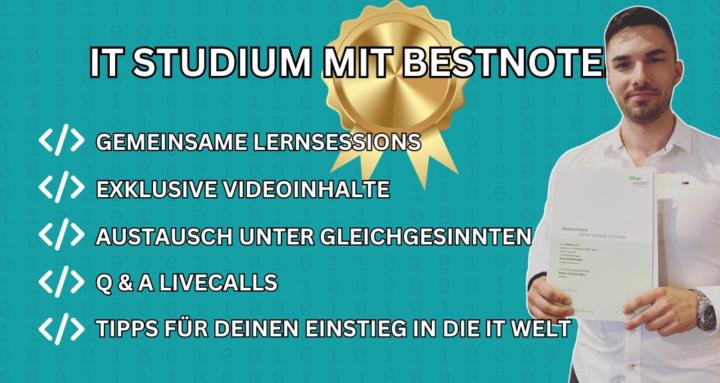 IT Studium mit Bestnoten