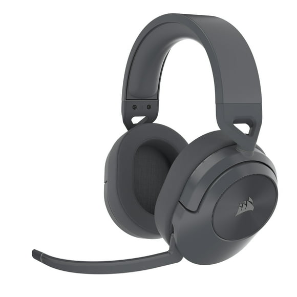 Corsair HS55 Wireless Core Gaming Headset Wireless Audio or Bluetooth for PC, PS5, PS4 Mobile – Gray