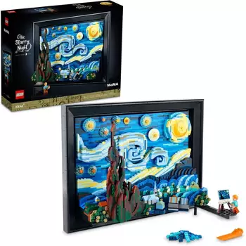 LEGO Ideas Vincent van Gogh – The Starry Night Art Set 21333