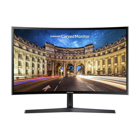 SAMSUNG 27″ Class Curved 1920×1080 VGA HDMI 60hz 4ms AMD Freesync HD LED Monitor – LC27F396FHNXZA