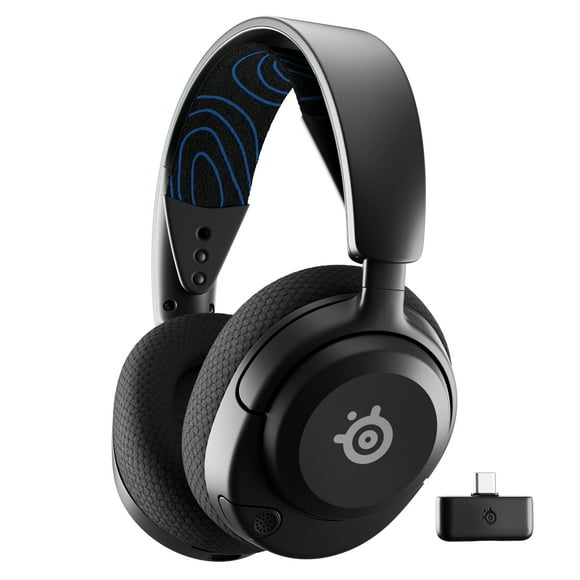 SteelSeries Arctis Nova 5P Wireless Gaming Headset PlayStation 5, PlayStation 4, PC, Nintendo Switch, Mobile – Black