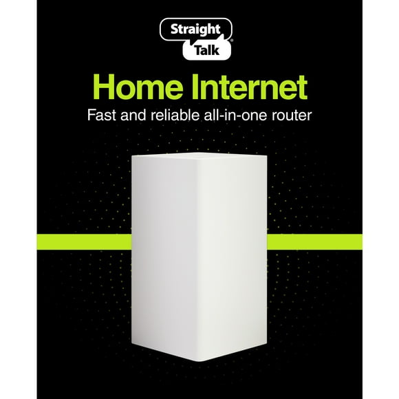 Straight Talk Home Internet Router, 5G-LTE, White – Home Internet Prepaid