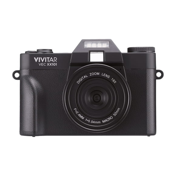 Vivitar 4K Digital Camera with 8x Digital Zoom and 3″ LED Display