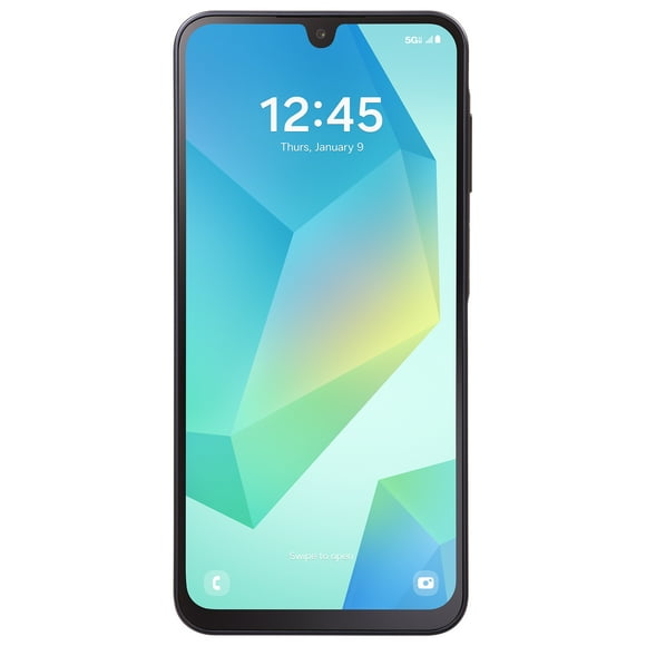 Walmart Family Mobile Samsung Galaxy A16, 128GB, 5G, Black – Prepaid Smartphone