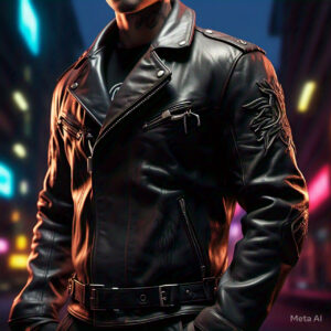 Leather Biker Jacket