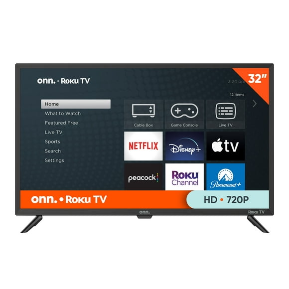 onn. 32 Class HD (720P) LED Roku Smart Television (100012589)
